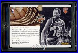 2011 Panini National Treasures Earl Monroe Game Used Prime Patch Auto /25 Knicks