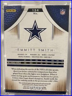 2012-2013 Immaculate Emmitt Smith Game Worn Patch ON CARD AUTO /10 Redemption SP