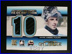 2012 Between the Pipes Redemption Game Glove BTPR-43 Marc-Andre Fleury #ed/10