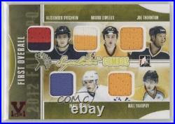 2012 ITG Gold Vault Ruby 1/1 Alex Ovechkin Nail Yakupov Mario Lemieux HOF 4ro