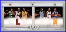 2012 Preferred Booklet Stephen Curry Kobe Bryant Rondo Billups ++ GU Jersey /199