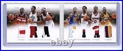 2012 Preferred Booklet Stephen Curry Wall Cousins Teague + GU Patches Gold /25