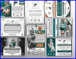 2012 Ryan Tannehill 111 Card Rookie Lot, National Treasures, PMG's, NFL Shield's