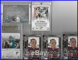 2012 Ryan Tannehill 111 Card Rookie Lot, National Treasures, PMG's, NFL Shield's