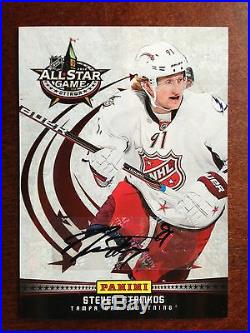 2012 Steven Stamkos Panini All-Star Game Redemption Autograph /5 SP RARE