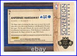 2013-14 Panini Court Kings Anfernee Penny Hardaway Game Used Patch Auto /49