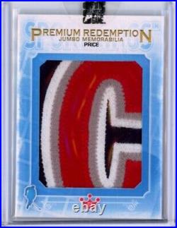 2013 Sportkings Premium Redemption Jumbo Memorabilia Carey Price PATCH 1/1