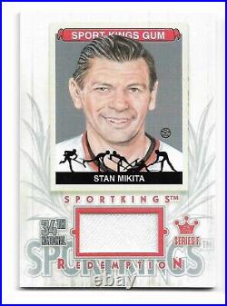 2013 Sportkings Redemption Series F 34th National GU Jersey Silver Stan Mikita