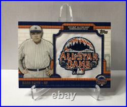 2013 Topps Babe Ruth All Star Game 75/150 Patch PC-4 Mets Redemption
