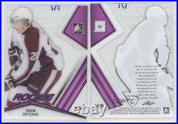 2014 ITG Draft Prospects Clear Rookie Redemption Purple 1/1 Nick Ritchie #10 0c3
