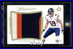 2015 Panini Flawless Jared Allen Game Used Jumbo Patch Gold SSP 1/10 Rare