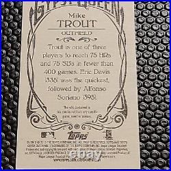 2015 Topps Gypsy Queen Redemption Mike Trout Game Used Memorabilia #GMR-MTR Mini