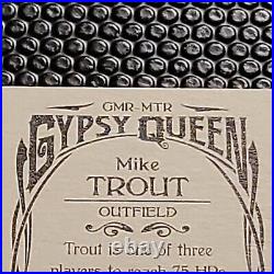 2015 Topps Gypsy Queen Redemption Mike Trout Game Used Memorabilia #GMR-MTR Mini