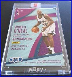 2017-18 Revolution Shaquille O'Neal Sealed Redemption Auto