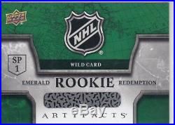 2018-19 Artifacts Wild Card Rookie Redemption Emerald Sp1 Rasmus Dahlin Sssp