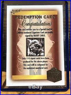 2018 AFL Legacy Barry Cable Legend Signature Card Redemption LGSR16 78/110 ROOS