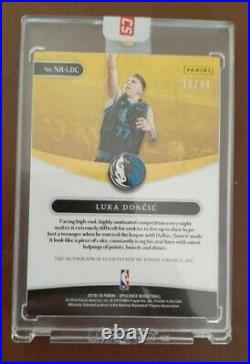 2018 Opulence Noueau Auto Luka Doncic #/99 Rookie RC Sealed Redemption. ROY Mavs
