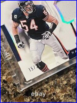 2018 Panini National Treasures Football Brian Urlacher Franchise Treasures 15/25