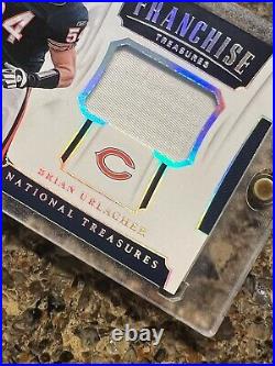 2018 Panini National Treasures Football Brian Urlacher Franchise Treasures 15/25