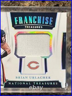 2018 Panini National Treasures Football Brian Urlacher Franchise Treasures 15/25