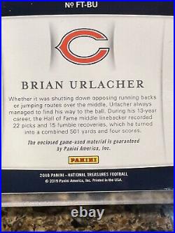 2018 Panini National Treasures Football Brian Urlacher Franchise Treasures 15/25