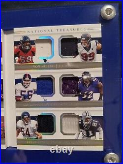 2018 Panini National Treasures Treasure Chest 24 Player Worn Jersey Booklet