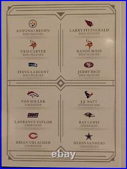 2018 Panini National Treasures Treasure Chest 24 Player Worn Jersey Booklet