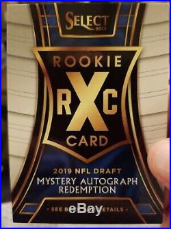 2018 Panini Select Redemption XRC prizm Mystery Auto03 refractor #323 3rd o. A. P