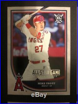 2018 Topps Big League All Star Game Redemption 6 Card Set Mike Trout Aaron Judge