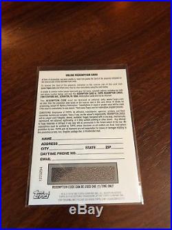 2018 Topps Chrome Shohei Ohtani RC Blue Wave Refractor Auto Redemption /150