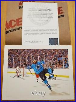 2019-20 Chronology 1 of 1 Painting Redemption Brent Burns San Jose Sharks