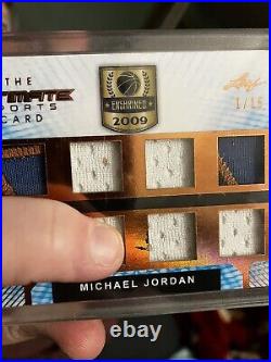 2019 Leaf Michael Jordan Game-Used Jersey Patch #1/15 SEE FULL DESCRIPTION
