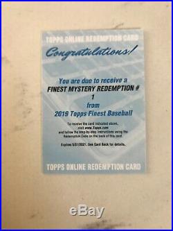 2019 Topps Finest Mystery Redemption #1 Auto SSP SP 11,465 Packs Rare Guerrero