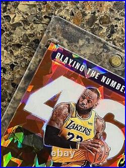 2020-21 Panini Contenders Optic Prizm LeBron James Playing The Numbers 46 Points