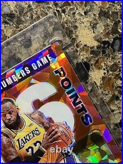 2020-21 Panini Contenders Optic Prizm LeBron James Playing The Numbers 46 Points