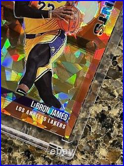 2020-21 Panini Contenders Optic Prizm LeBron James Playing The Numbers 46 Points