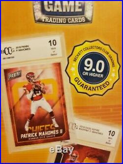 2020 Football Gems Of The Game New Sealed Box 1 graded card 10 packs 1 bonus