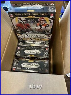 2020 NFL PRIZM MEGA BOX 4 Mega Box lot! 10 Packs Per box 4 Cards Per Pack