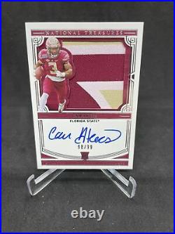 2020 National Treasures Cam Akers #122 Rookie Game Patch Auto RPA /99