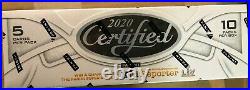 2020 Panini Certified NFL Hobby Box Factory Sealed Herbert, Burrow & Tua RCs