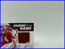 2020 Panini Chronicles Certified Jerry Jeudy Fabric of the Game Auto RC 4/25
