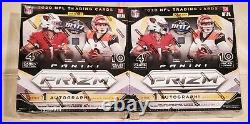 2020 Panini Prizm NFL NEW SEALED Mega Box Trading Cards LOT OF 2 IN HAND