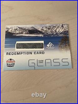 2021-2022 Ud Sp Game Used Lake Tahoe Redemption Card Game Used Glass #lt-su