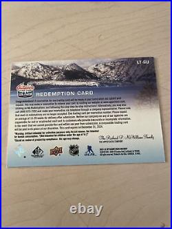 2021-2022 Ud Sp Game Used Lake Tahoe Redemption Card Game Used Glass #lt-su