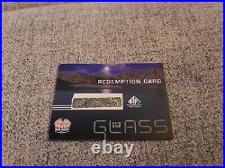 2021 2022 Upper Deck Hockey Game Used Glass Starscape Redemption Card