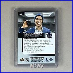 2021-22 MITCH MARNER Auto Achievement (Hard-Signed) Game Dated Moments #61