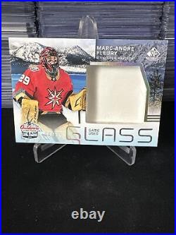 2021-22 SP Game Used Hockey Marc-Andre Fleury Lake Tahoe Game Used Glass /25