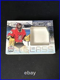 2021-22 SP Game Used Hockey Marc-Andre Fleury Lake Tahoe Game Used Glass /25