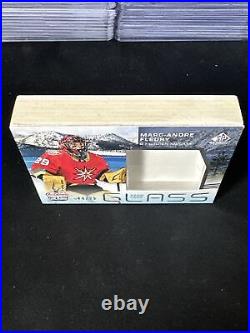 2021-22 SP Game Used Hockey Marc-Andre Fleury Lake Tahoe Game Used Glass /25