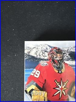 2021-22 SP Game Used Hockey Marc-Andre Fleury Lake Tahoe Game Used Glass /25